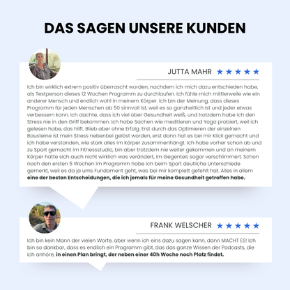 VitalLevel: Der 12-Wochen-Bauplan für gesundes Altern ab 50