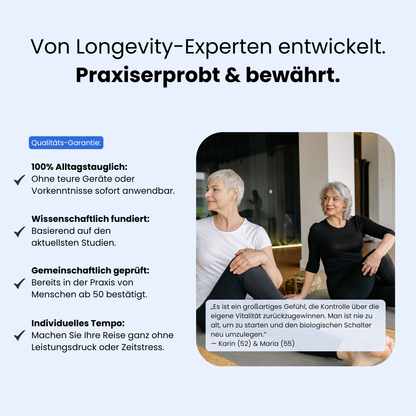 VitalLevel: Das 12-Wochen-Programm für gesundes Älterwerden
