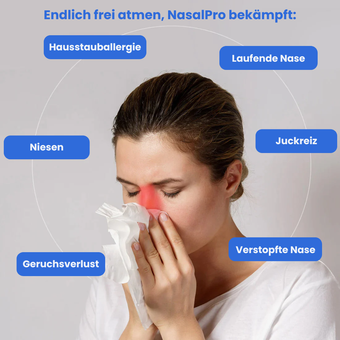NasalPro Rotlicht – unterstützt Allergiker